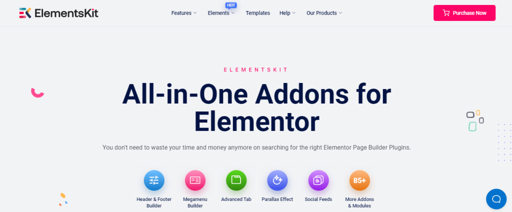 ElementsKit tudo em um complemento Elementor