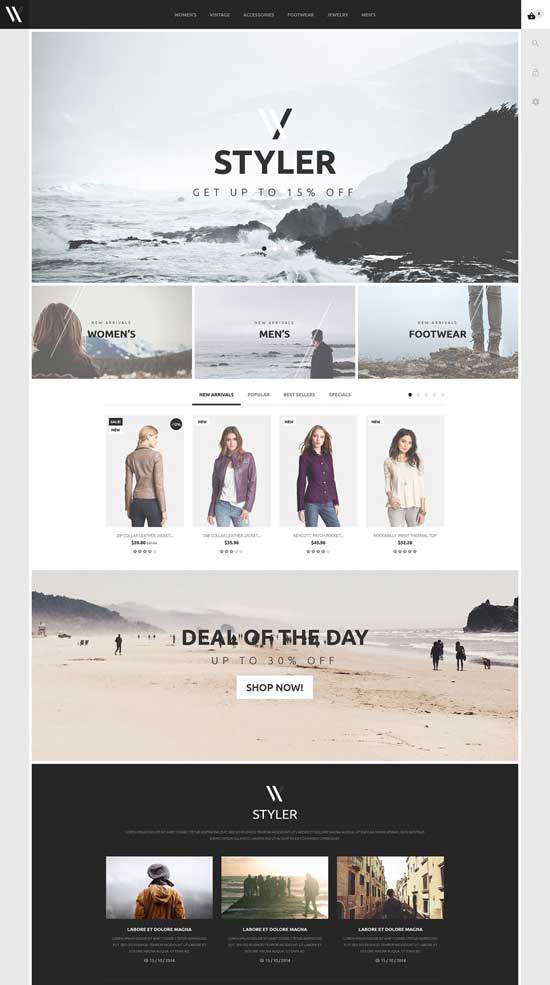 Styler-PrestaShop-主题