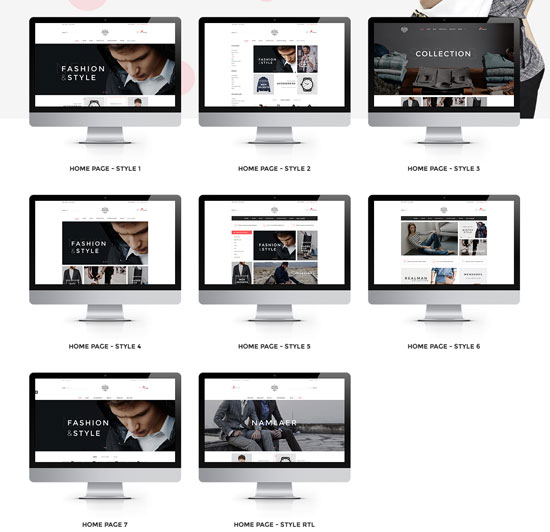 米兰响应式 Prestashop 主题