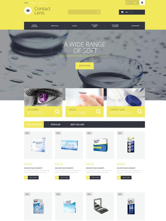 Kontaktlinsen-Technologie-Kontaktlinsen-Technologie Prestashop-ThemeRestashop-Theme