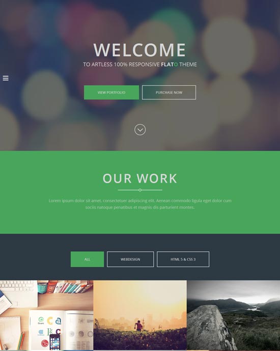 Flato-Parallax-One-Page-HTML-Plantilla