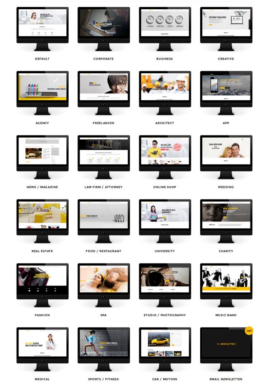Mist - Template Situs Web Terbaik