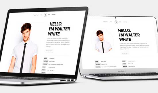 White-Creative-Resume-Portfolio-Vorlage