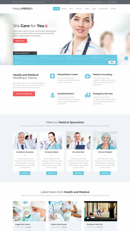 Health-and-Medical-HTML-Template