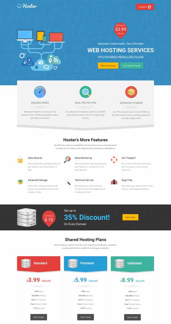 Hoster-Hosting-Service-HTML-Template