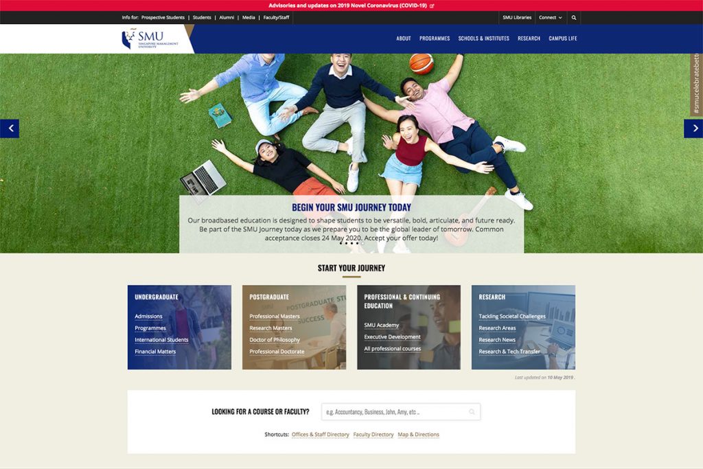 Universität für Management in Singapur