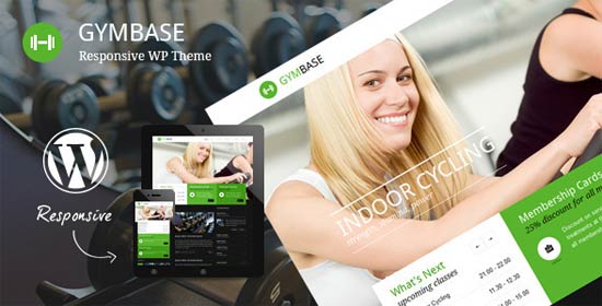 GymBase Fitness Salonu Web Sitesi Şablonları