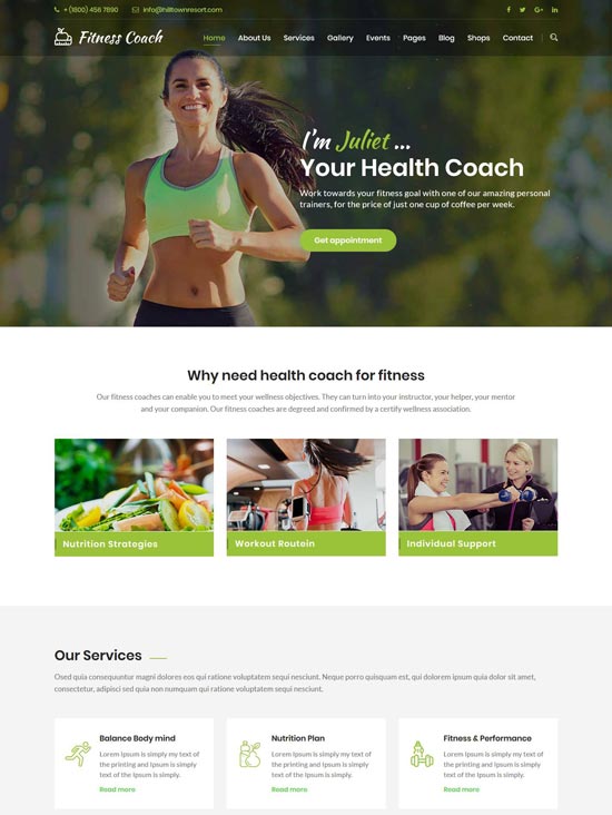 fitness antrenörü kişisel antrenör şablonu
