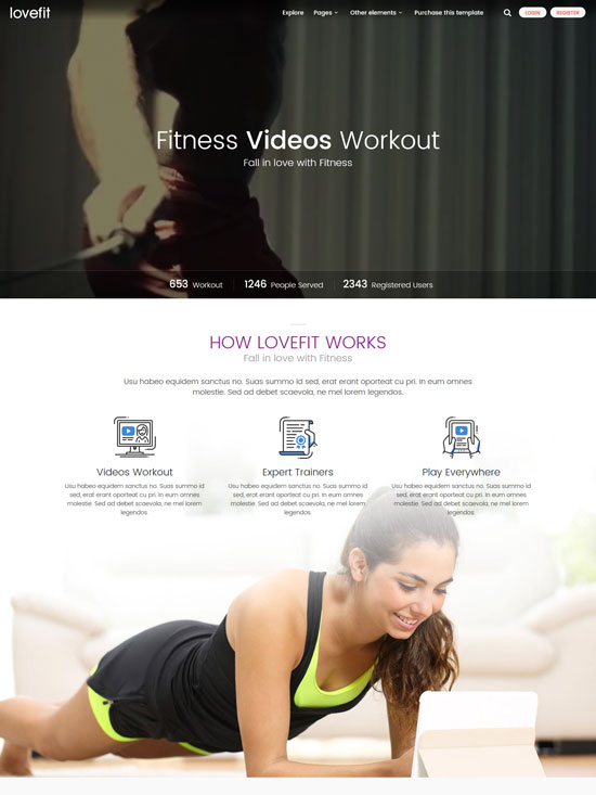 lovefit-fitness-html-şablonu