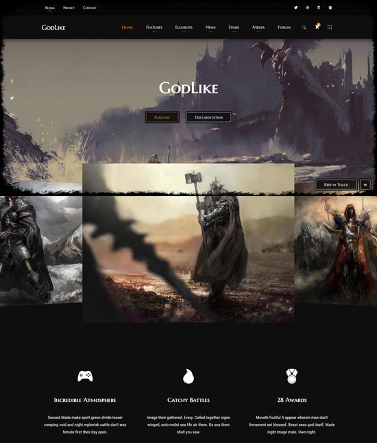 gottähnliches-spiel-html-template