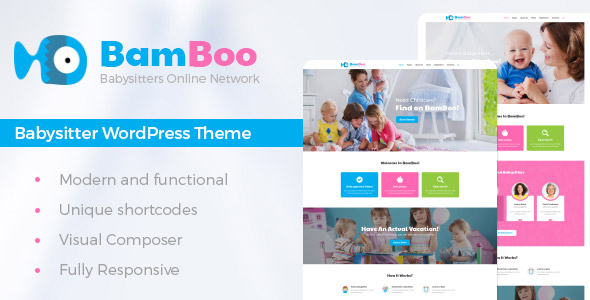 BamBoo - Babysitter-Online-Netzwerk-WP-Thema