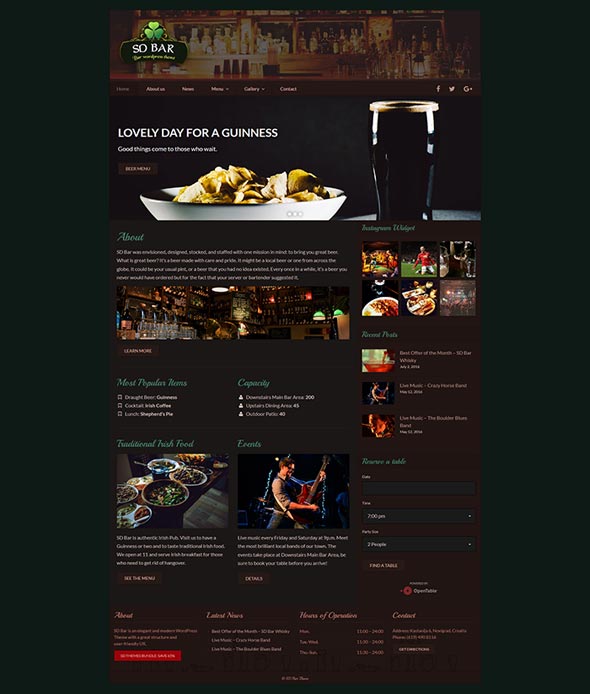 Barre SD - Thème WordPress