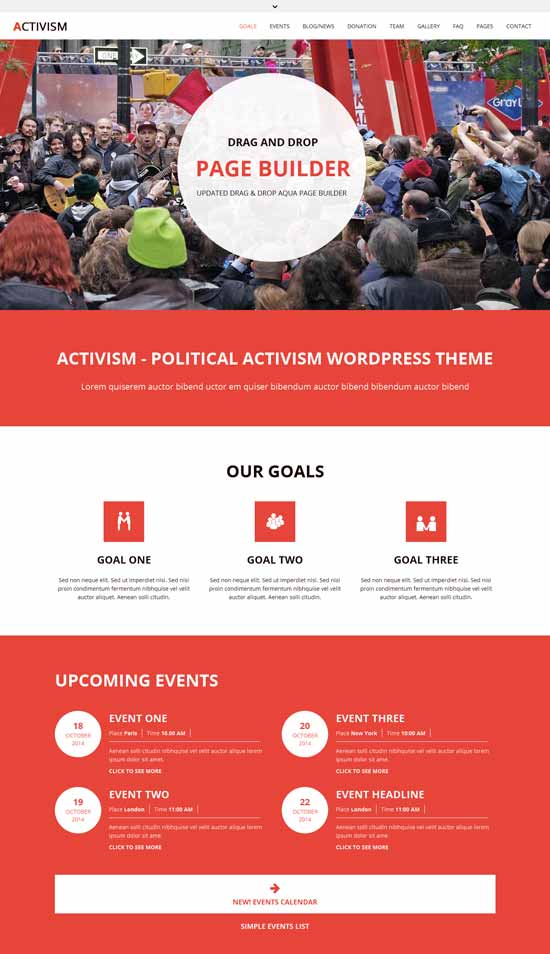 Polityczny-aktywizm-WordPress-Motyw