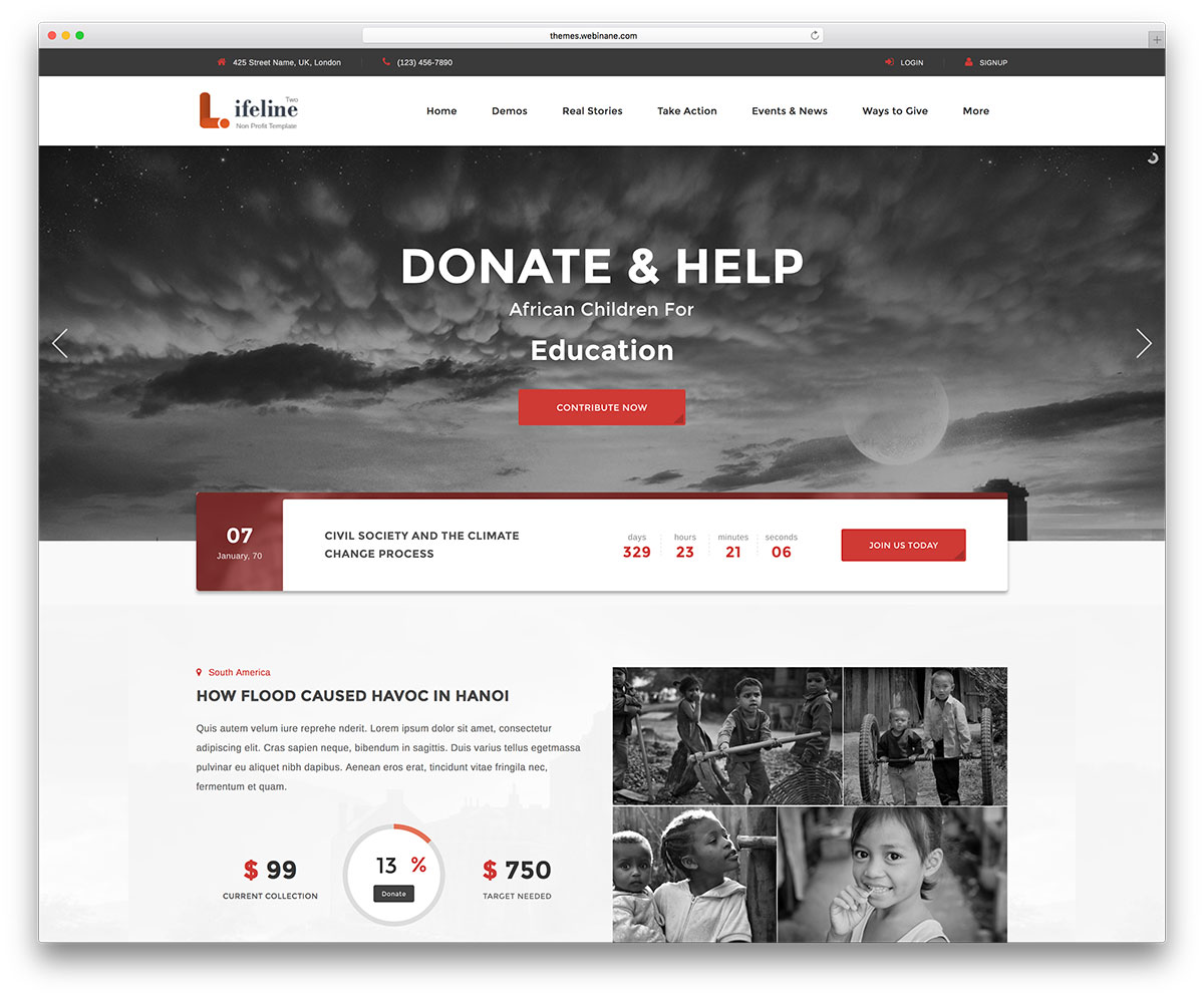 lifeline2-charity-wordpress-website-template