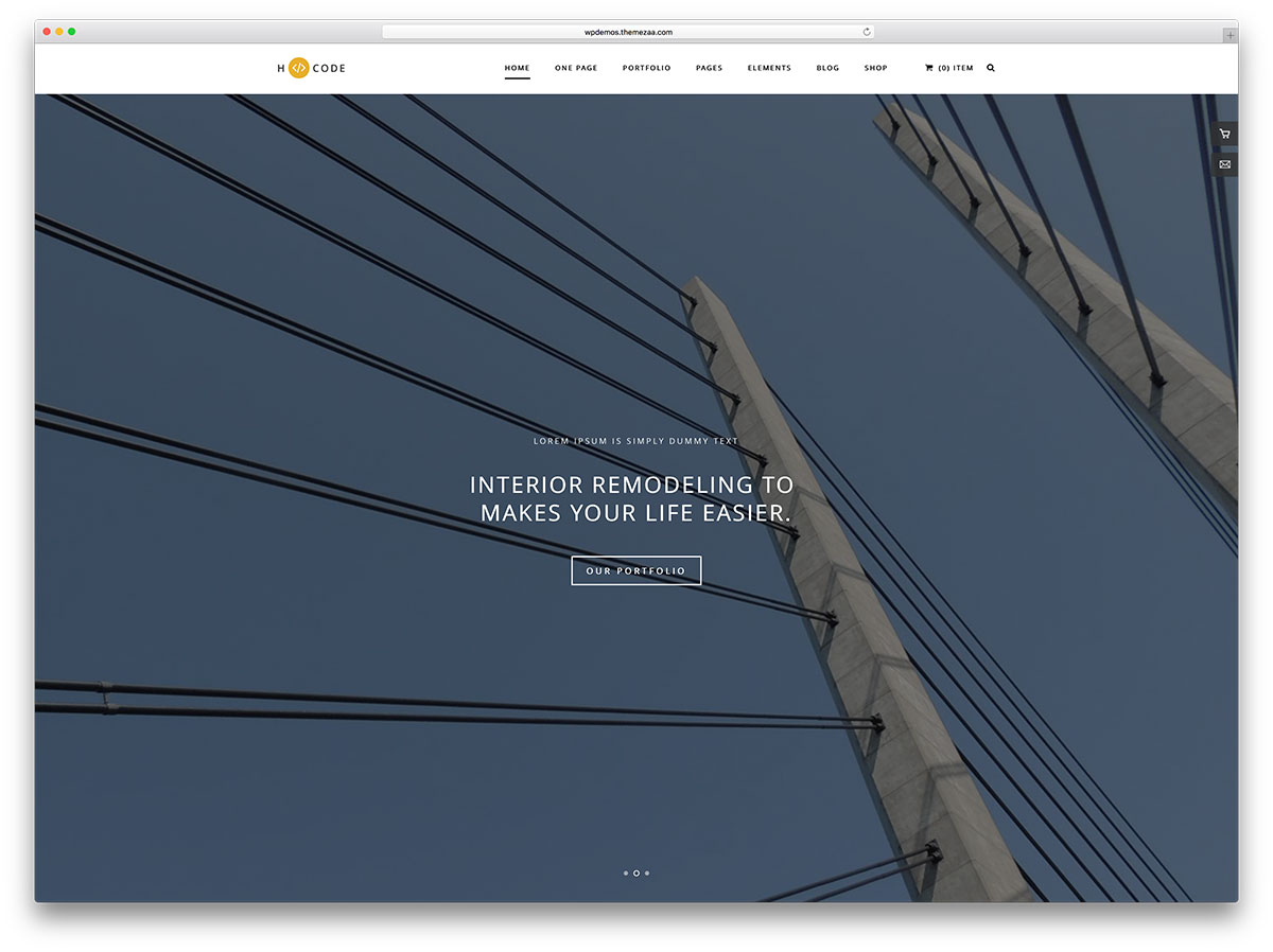 h-code-simple-architecture-website-template