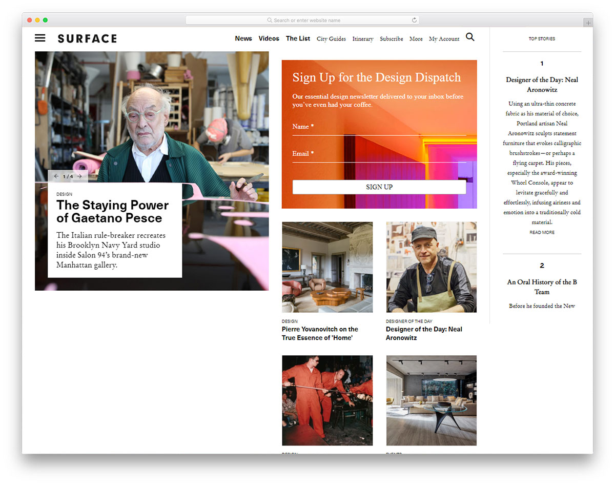 Mag de surface