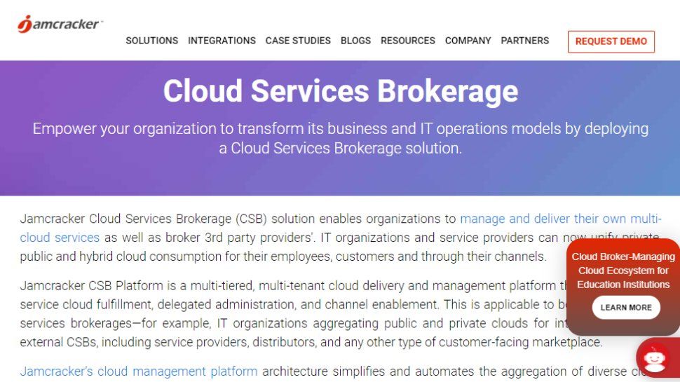 Courtage de services cloud Jamcracker