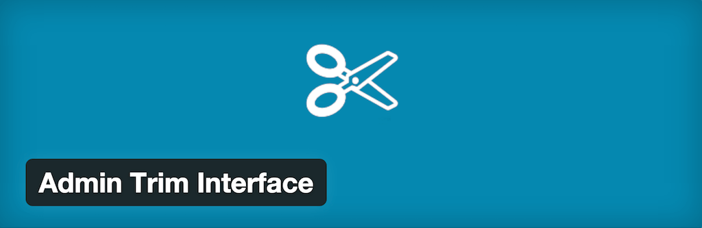 Interface Admin Trim — Plugins WordPress