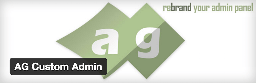 Administrador personalizado AG — Plugins WordPress
