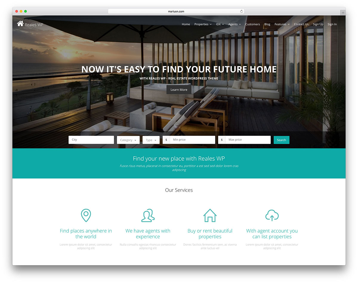 reales-wp-imobiliare-wordpress-website-template
