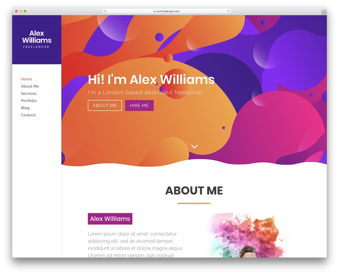 tema bambino divi freelance