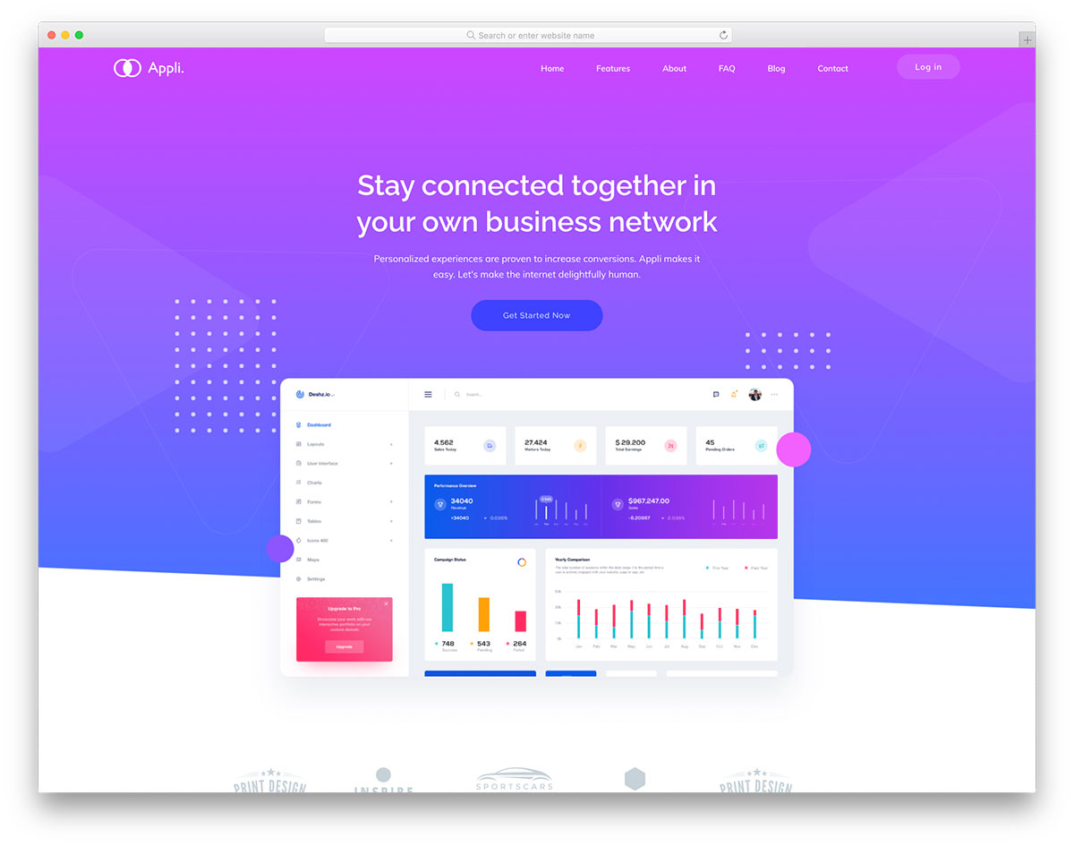 Aplikasi Template Gratis