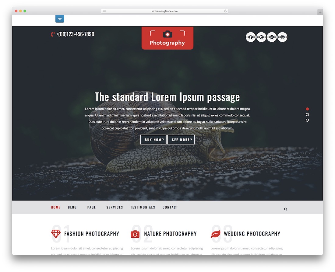 tema wordpress gratis fotografi serbaguna