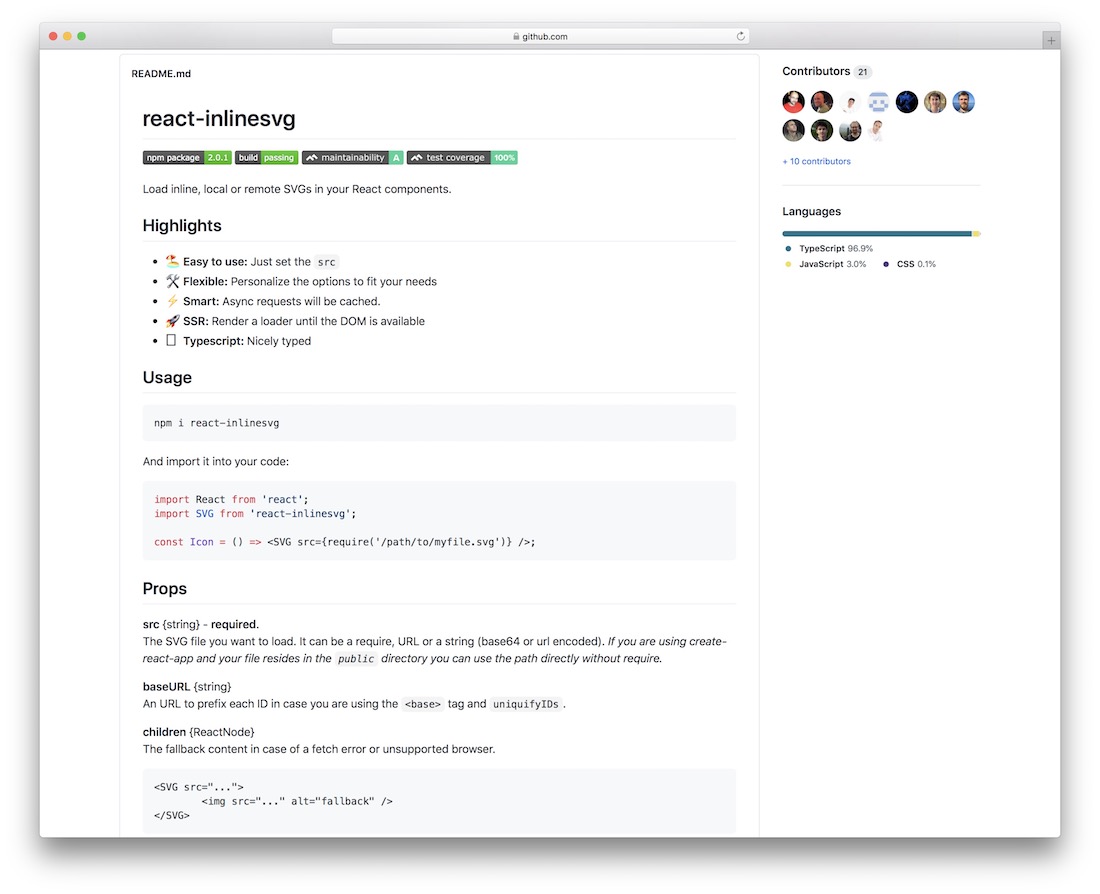 svg-Loader-Komponente für Reactjs