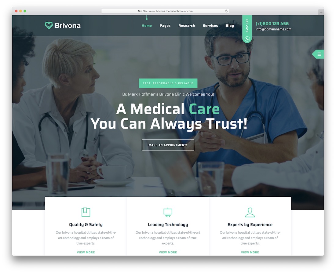 brivona wordpress teması