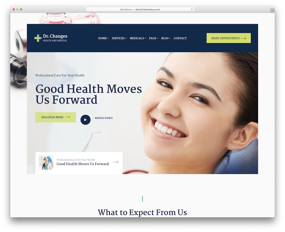 dr fizyoterapi chiropractor wordpress temasını değiştirir.