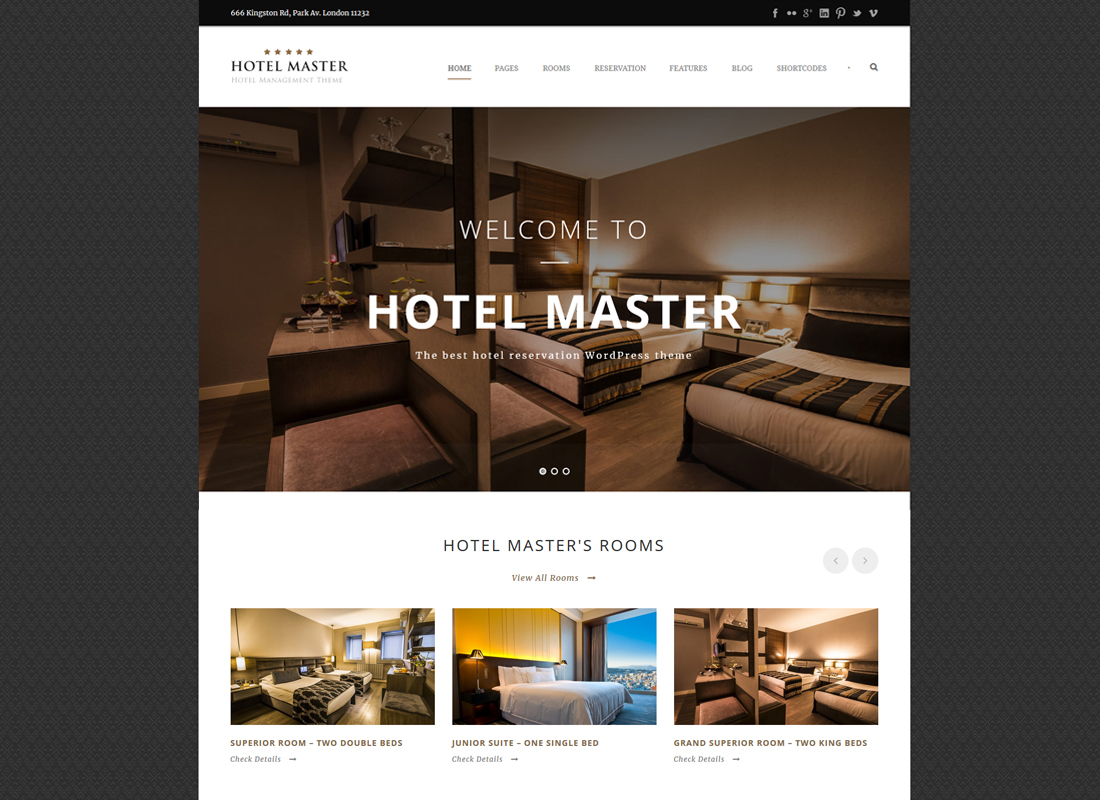 Otel Ustası | Otel Rezervasyonu WordPress Teması