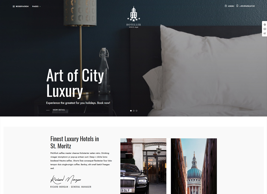 Otelciler | Otel Rezervasyonu WordPress