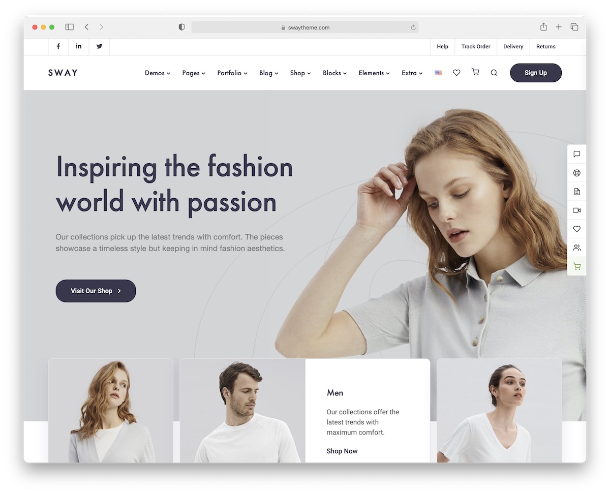 woocommerce WordPress-Thema schwanken