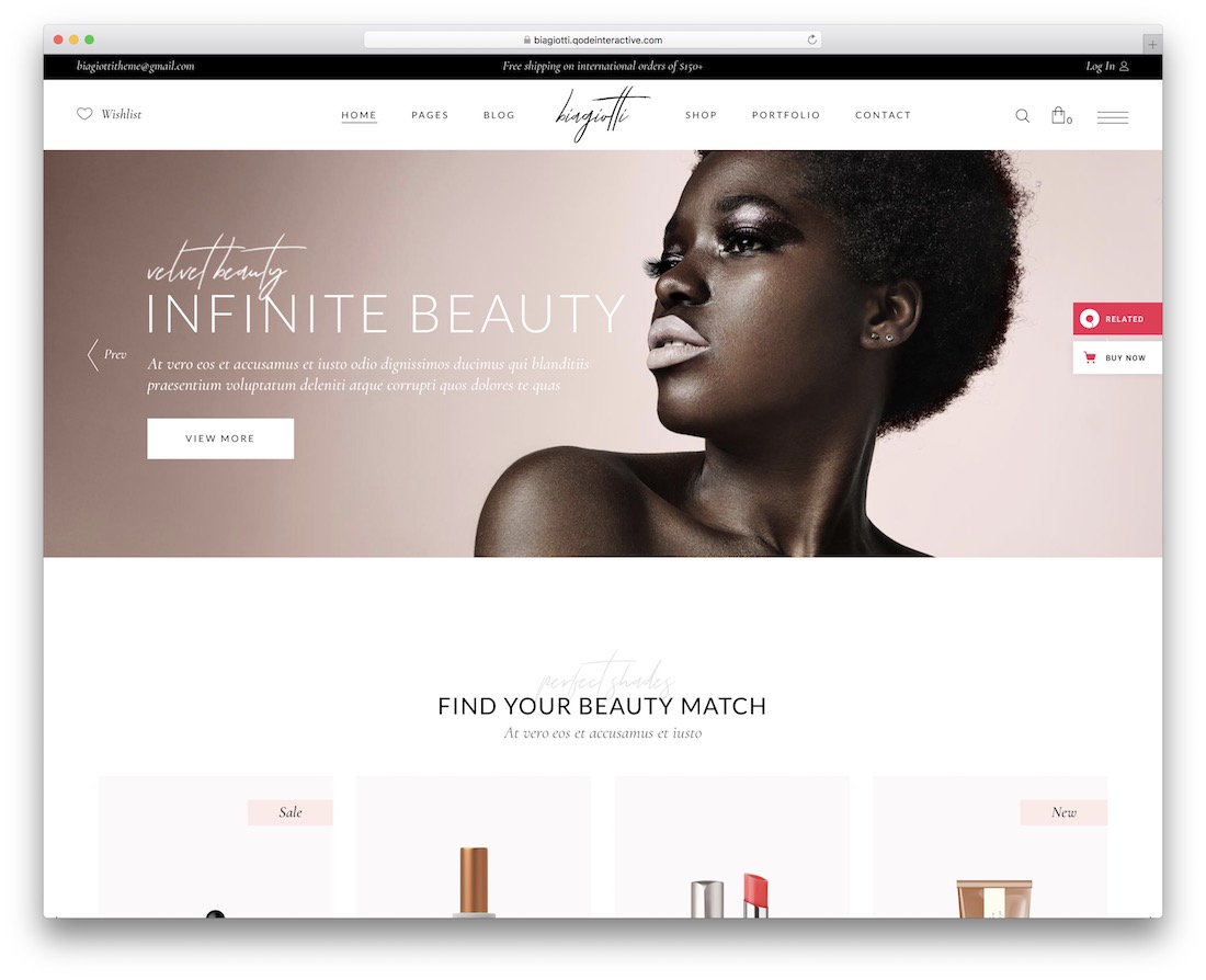 biagiotti E-Commerce-WordPress-Theme