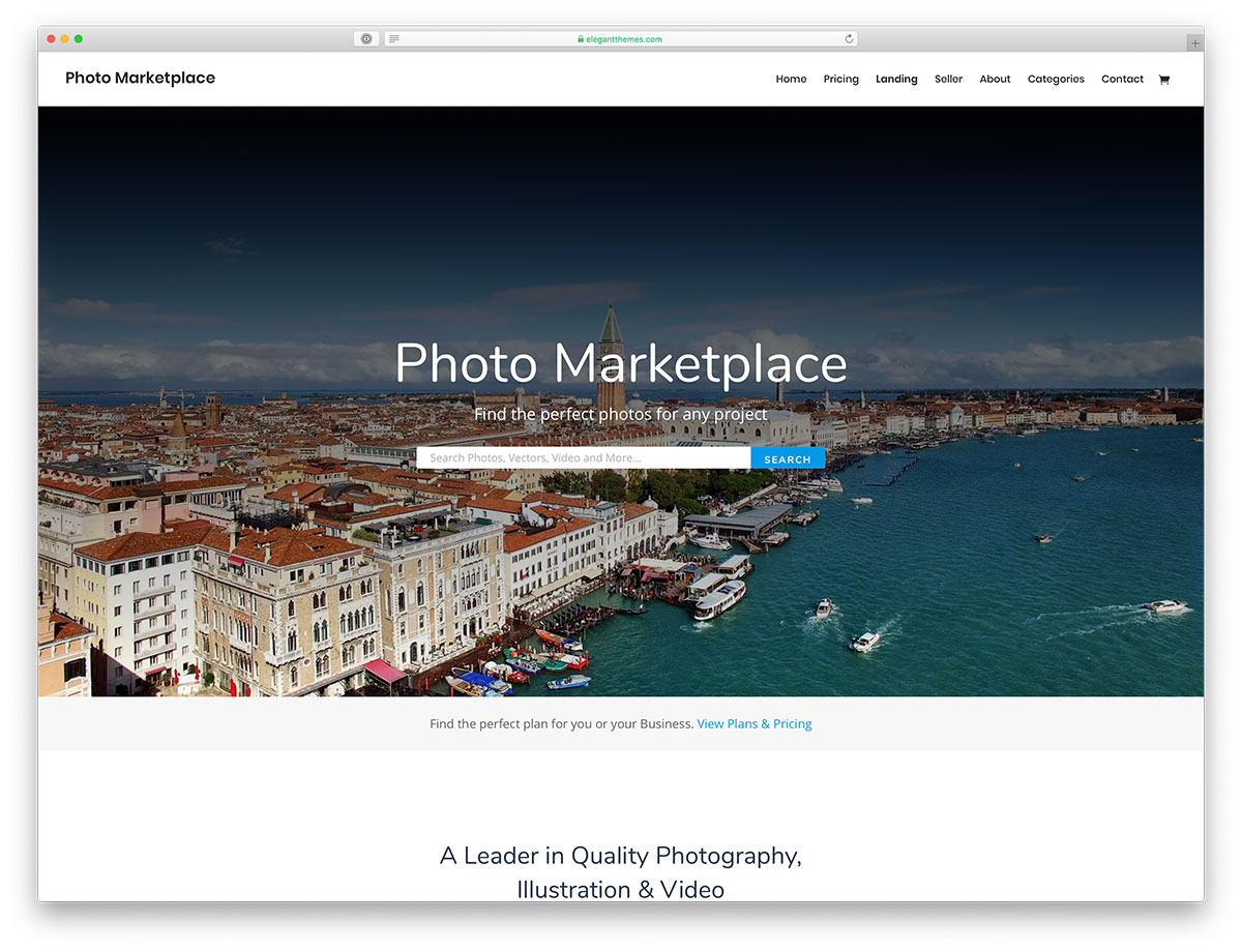 foto tema WordPress