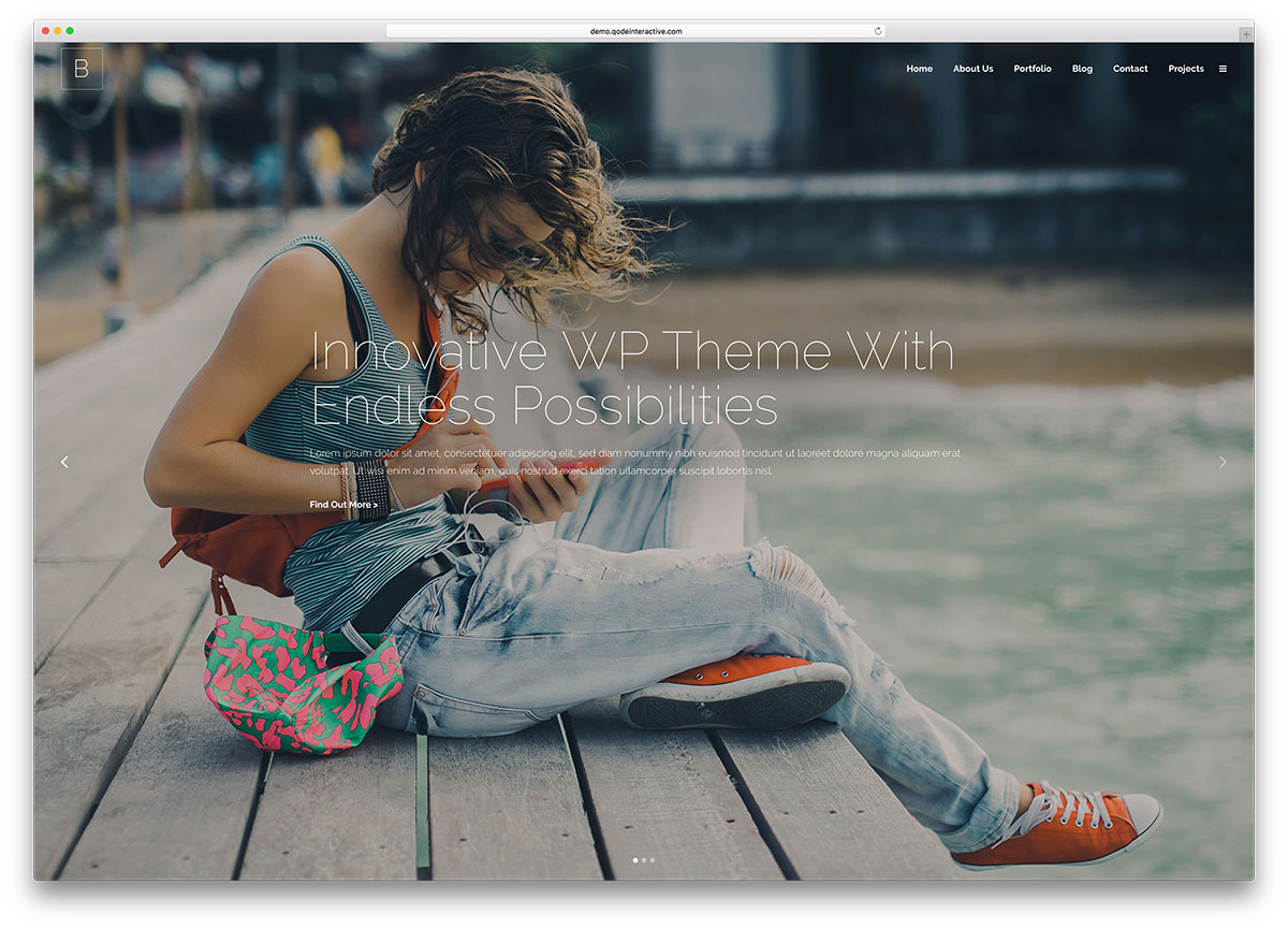 橋樑-wordpress-主題與無盡的可能性