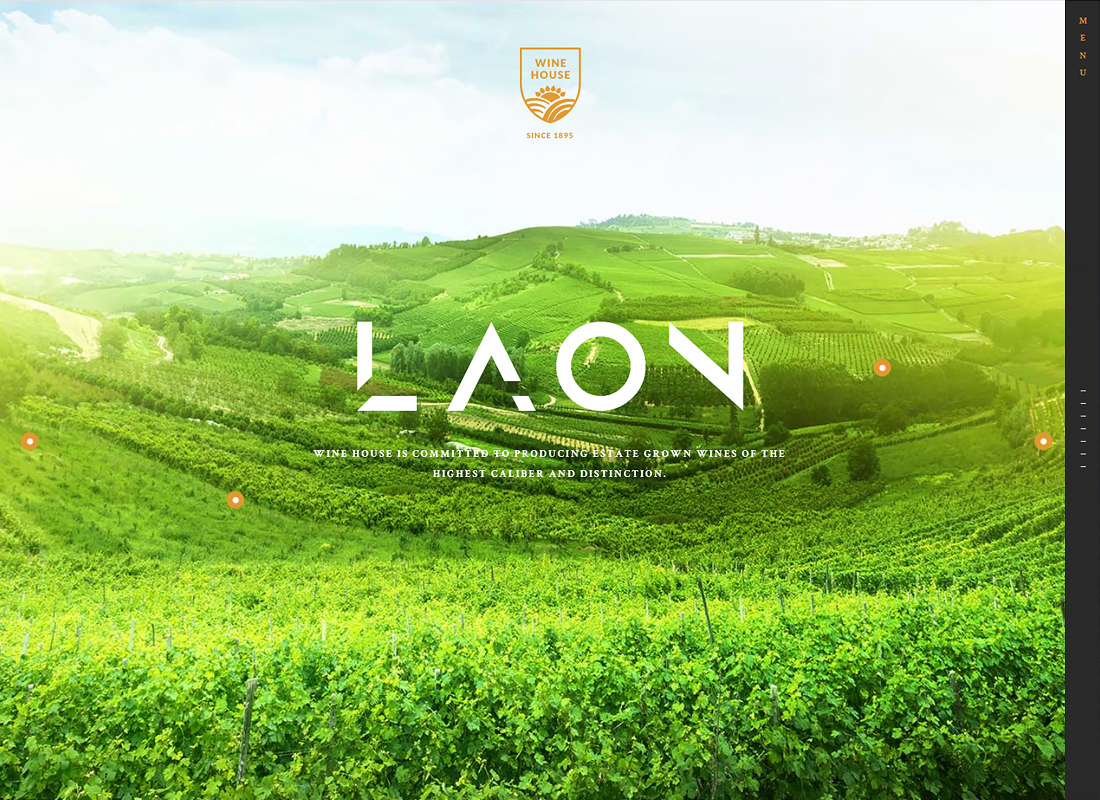 Laon - Weinhaus, Weingut & Weinladen WordPress Theme