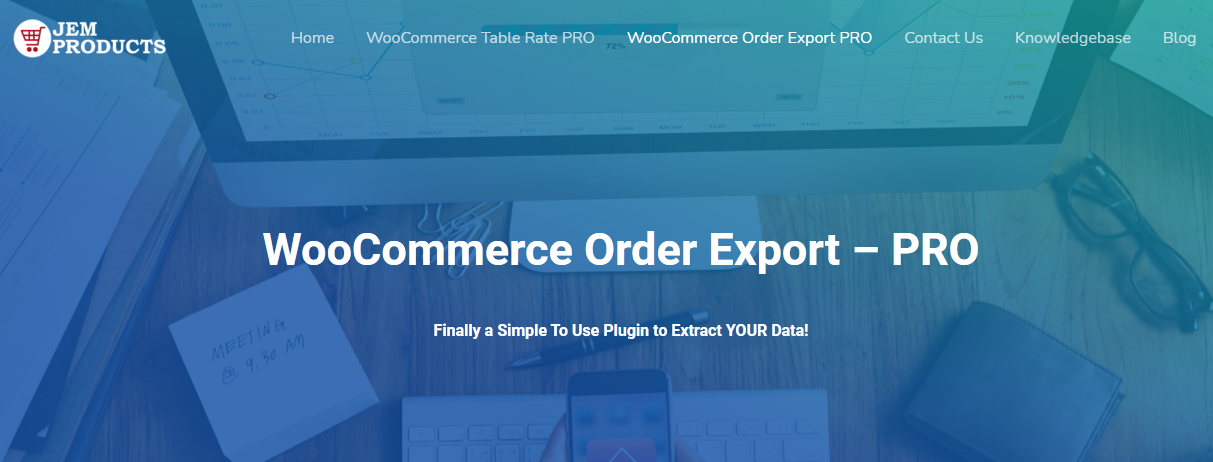 تصدير طلب WooCommerce