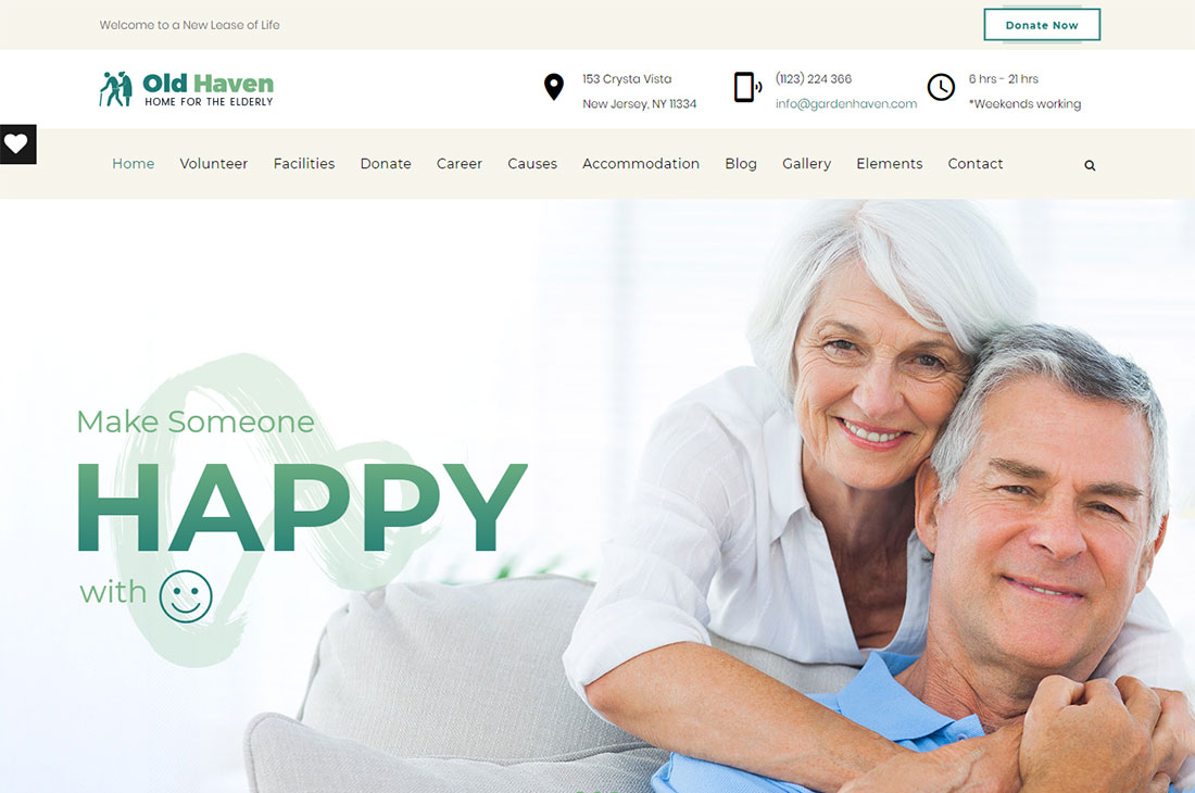 Old Haven Altenpflege WordPress Themes