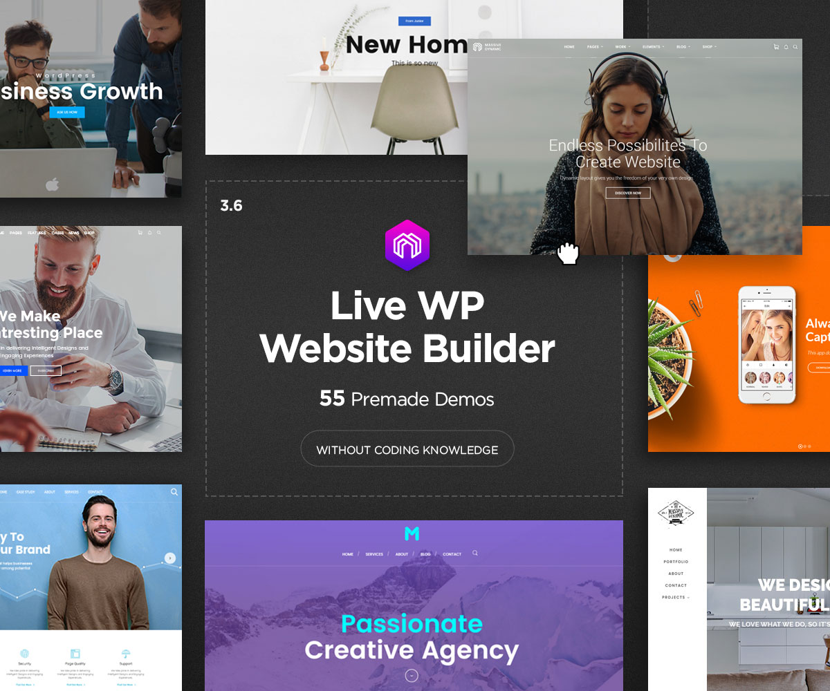 Modernes WordPress-Theme