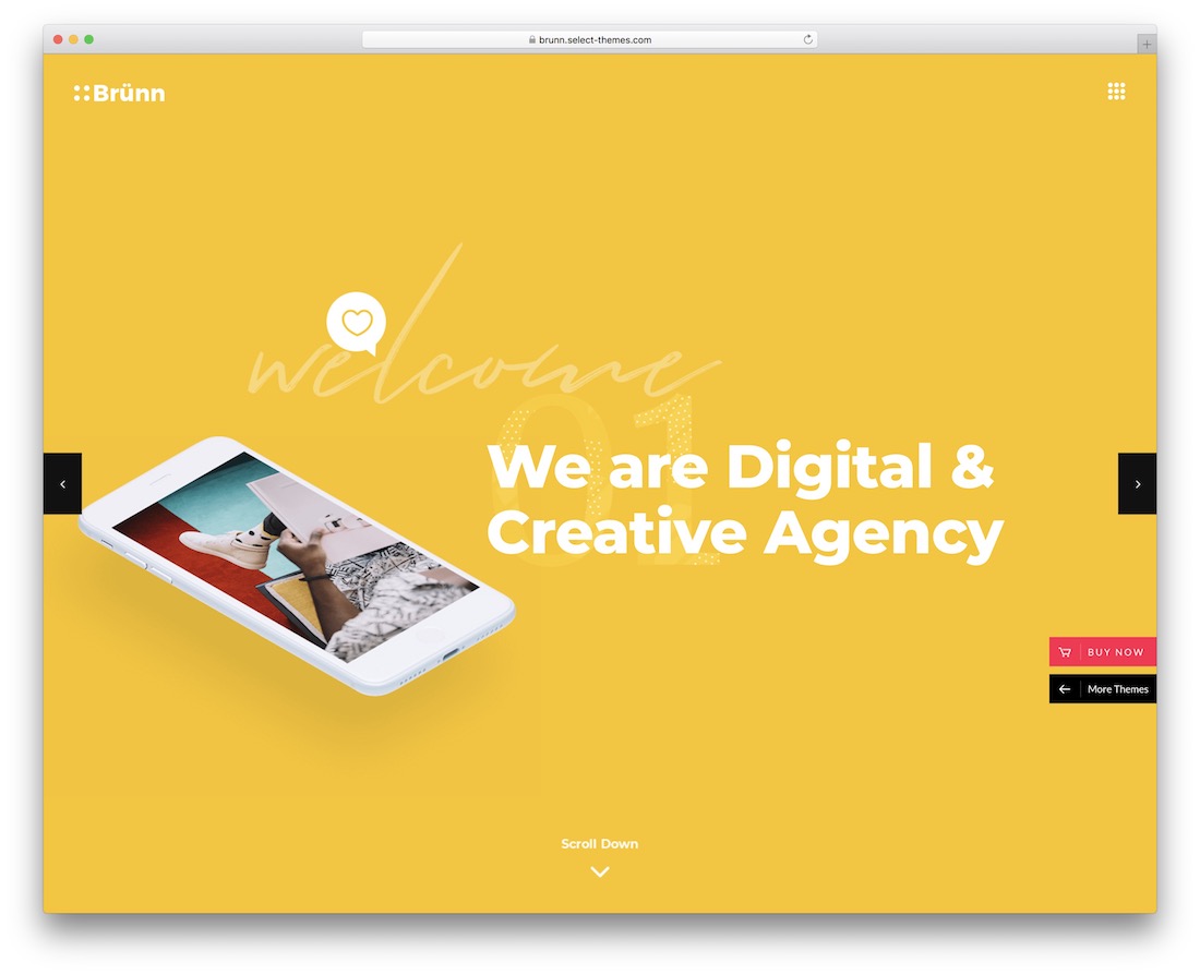 motyw biznesowy brunn wordpress
