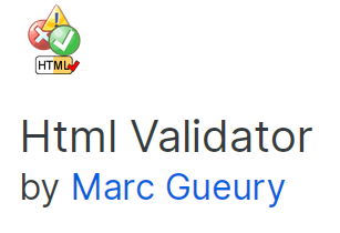 โปรแกรมตรวจสอบ HTML