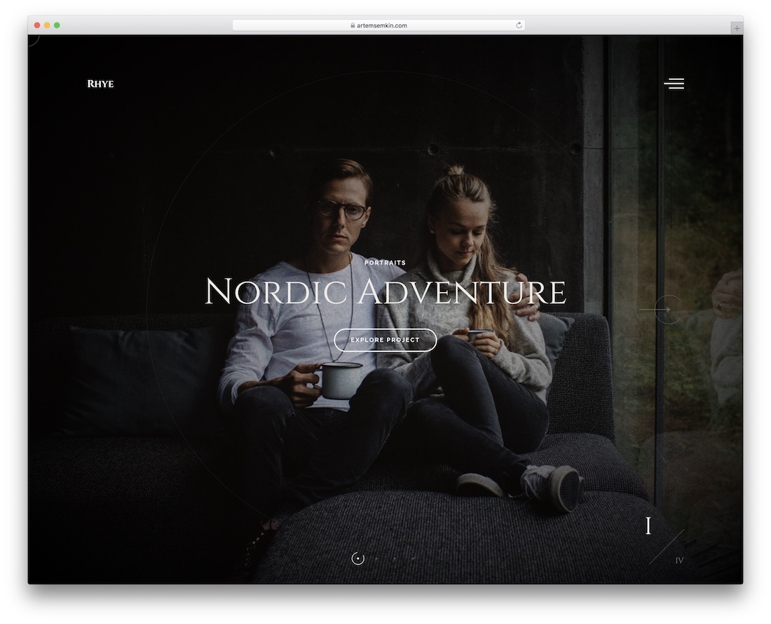 rye 全屏 wordpress 主題
