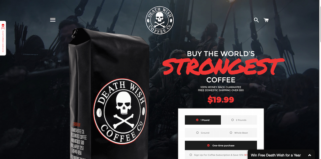 Dünyanın En Güçlü Kahvesi – Death Wish Coffee Company