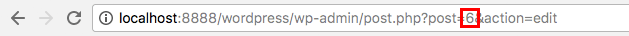 cum să găsiți id-ul paginii în wordpress