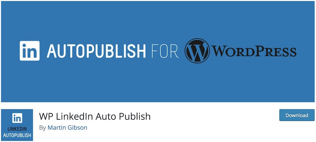 linkedin เผยแพร่ปลั๊กอิน wordpress อัตโนมัติ