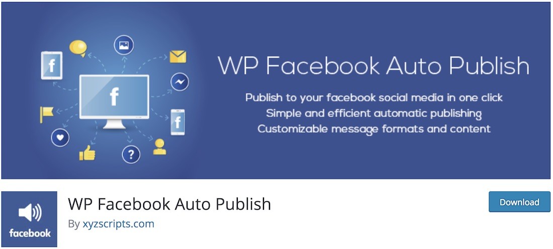 ปลั๊กอิน WordPress เผยแพร่อัตโนมัติของ facebook