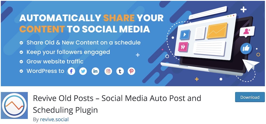 รื้อฟื้นโพสต์เก่า เนื้อหา syndication wordpress plugin