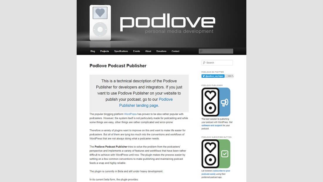 editora de podcast podlove