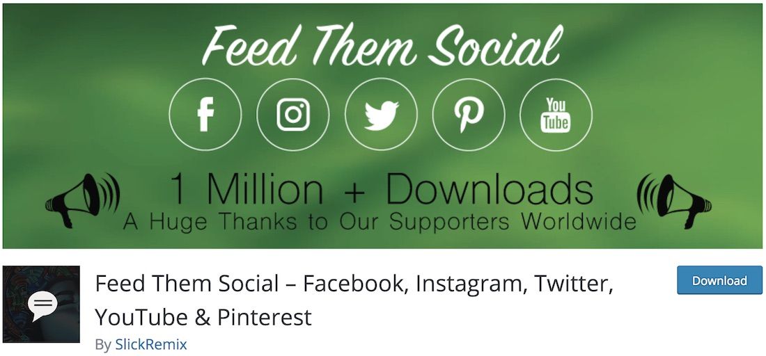 alimente-os plugin social gratuito